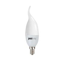 Лампа светодиодная PLED-SP CA37 9Вт свеча на ветру 3000К тепл. бел. E14 820лм 175-265В | Код. 2859518A | JazzWay